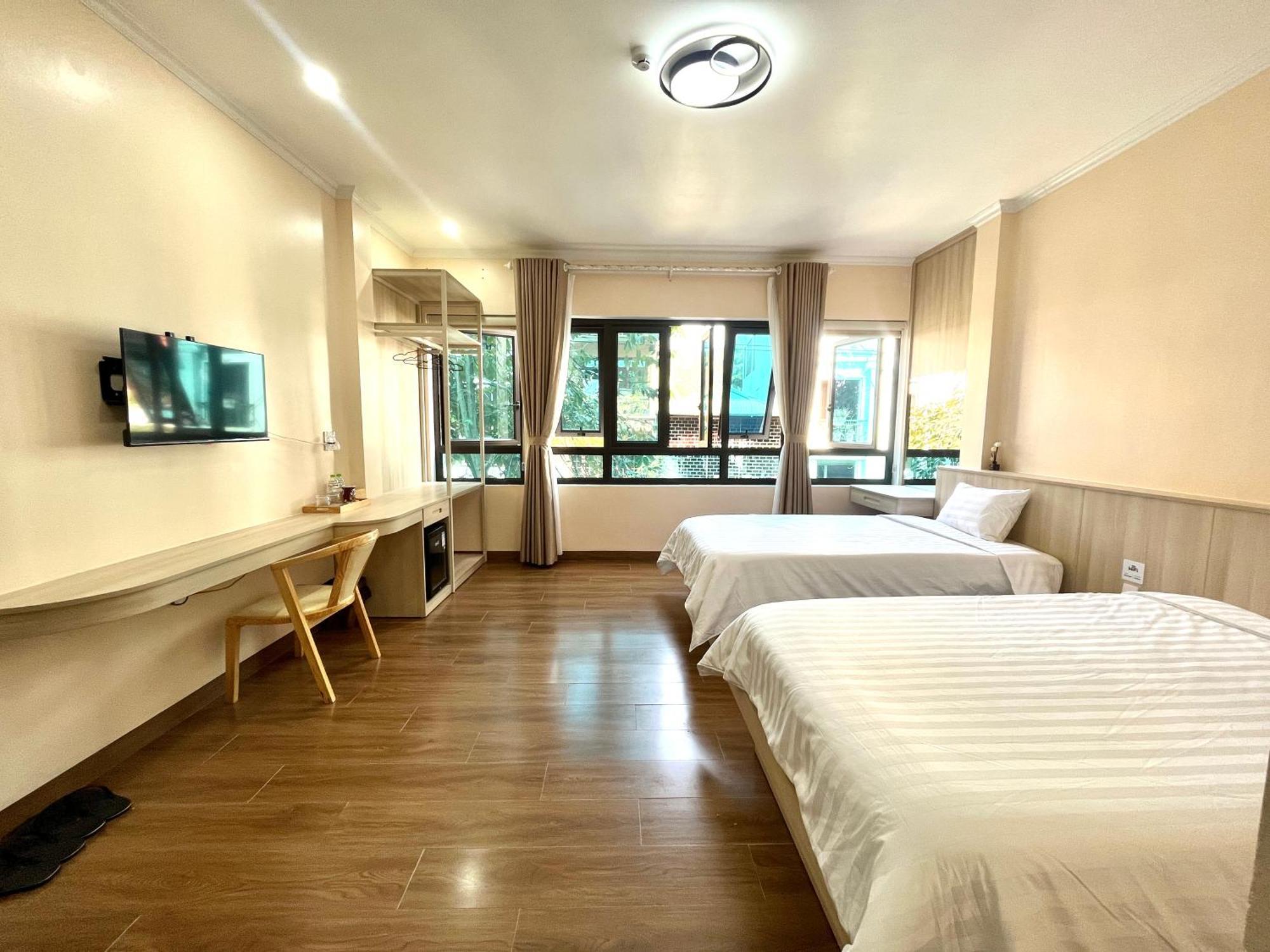Vuon Cam Hotel Cao Bang Bagian luar foto