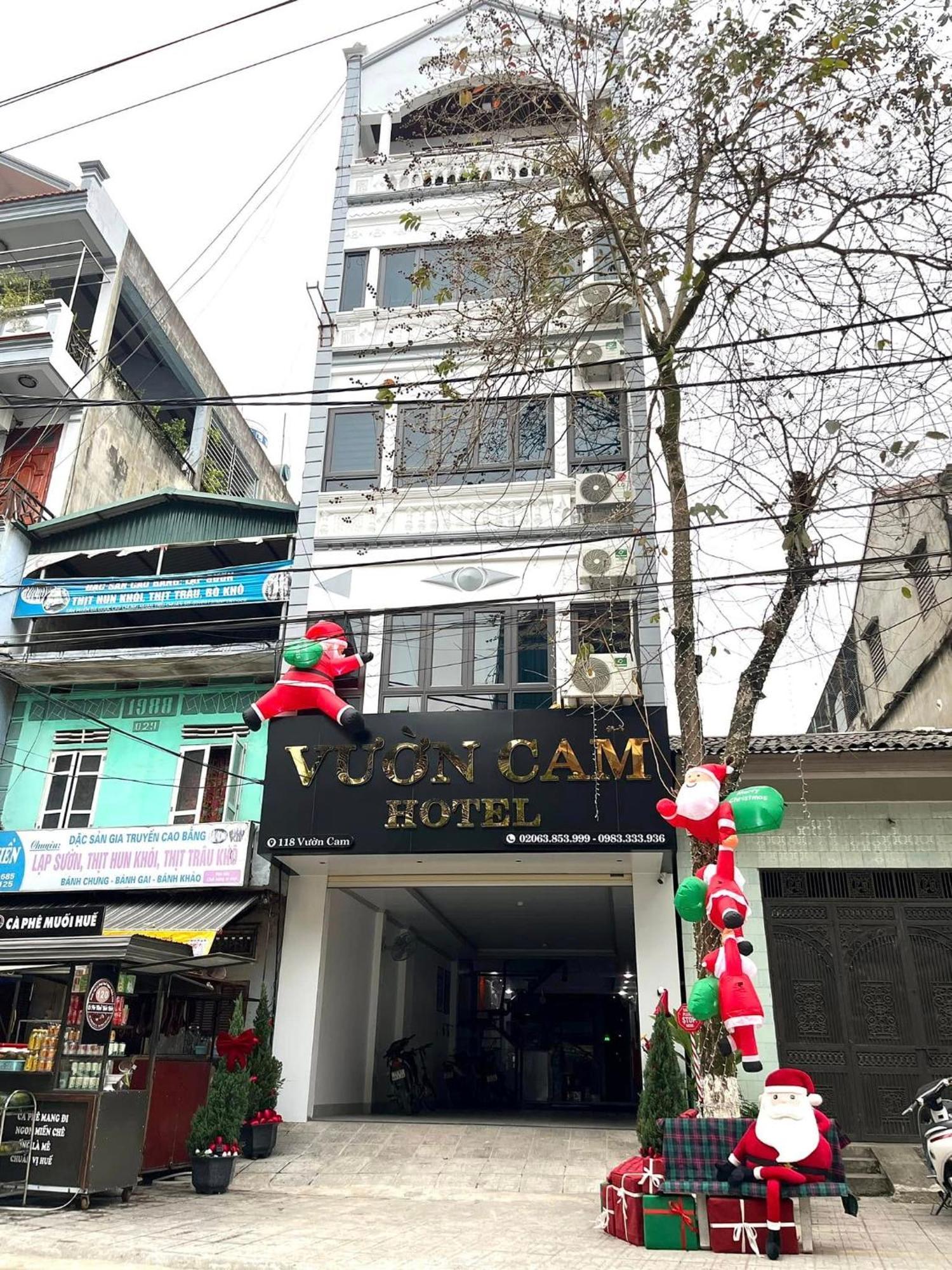 Vuon Cam Hotel Cao Bang Bagian luar foto